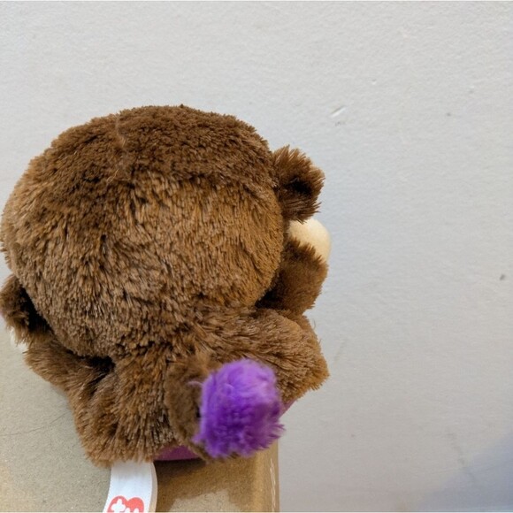 Ty Peek-A-Boo Phone Holder with Screen Cleaner Bottom Chimps the monkey 5" - Picture 3 of 14